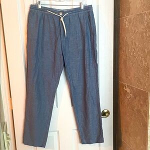 NWOT - Scotch and Soda - Blue Chambray casual pant.